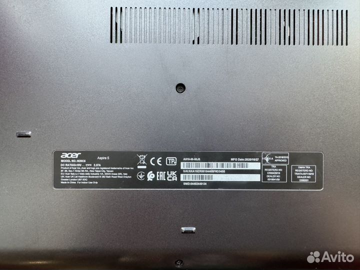 Acer aspire 5 A515-56-56J0