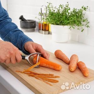 Нож для чистки IKEA 365+ Vardefull, черный