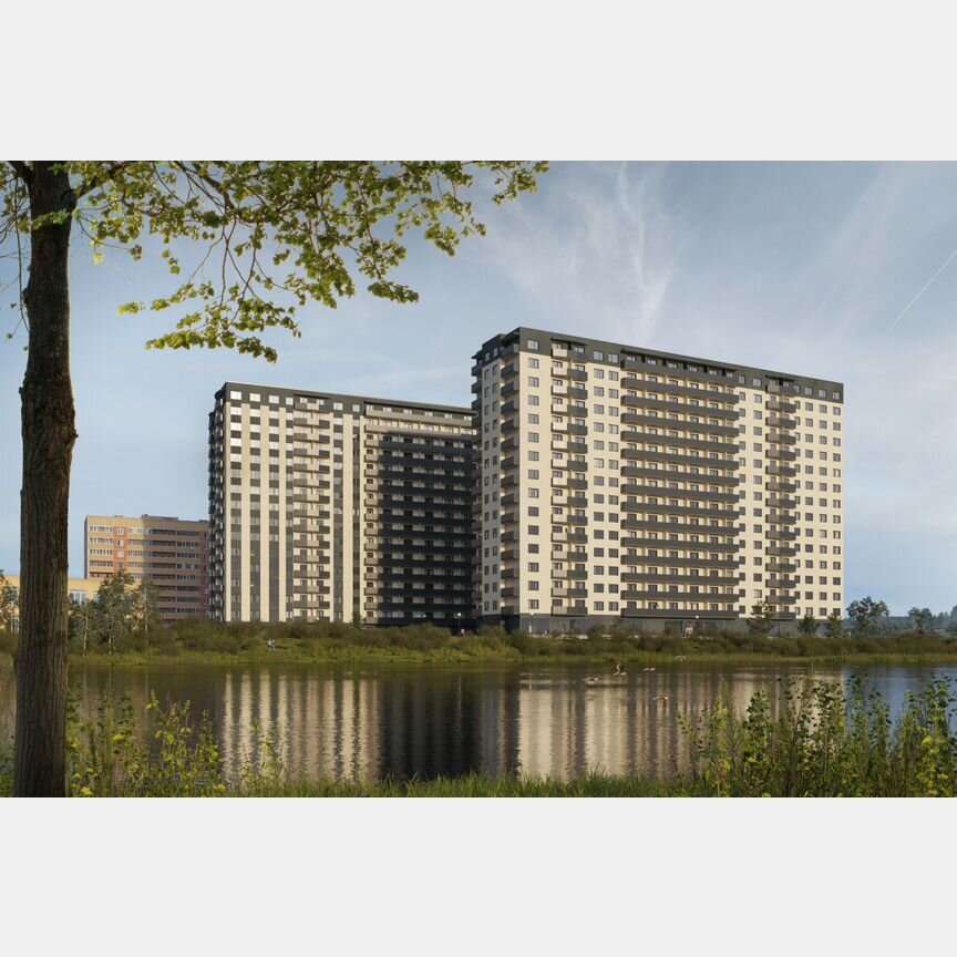 2-к. квартира, 44 м², 6/16 эт.