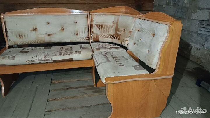 Кухонный мягкий уголок бу