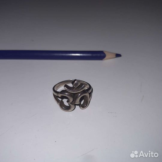 Перстень 21-22 серебро Индия