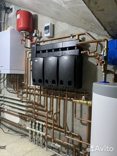 Монтаж котлов