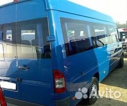 Mercedes Sprinter боковое заднее левое с шелк