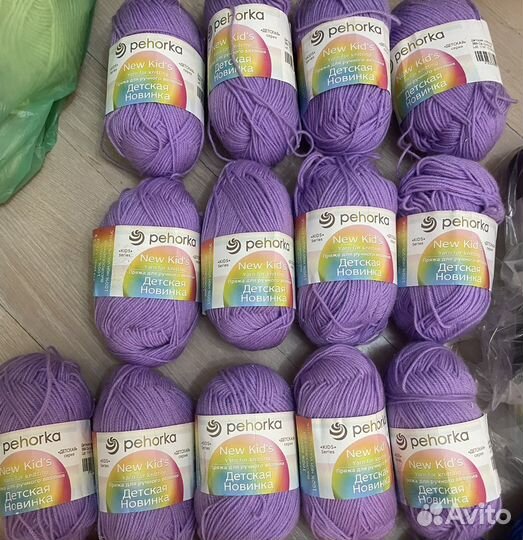 Пряжа пехорка акрил