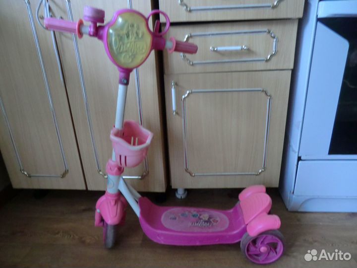 Самокат трехколесный ранетки от 3-5лет