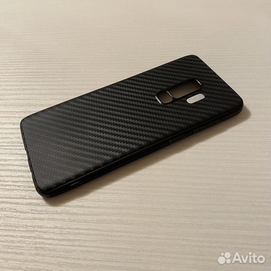 Чехол samsung galaxy s9 plus под карбон