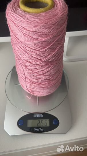 Бобинная пряжа Меринос Италия