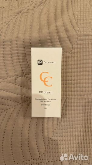 Dermahel CC Cream для лица SPF 30 Tan Beige новый