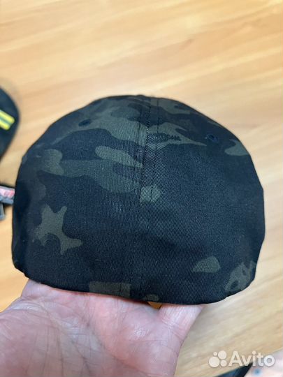 Бейсболка flexfit black multicam с велкро