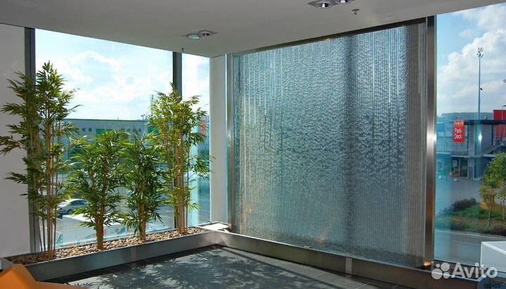 Водопады по стеклу от производителя