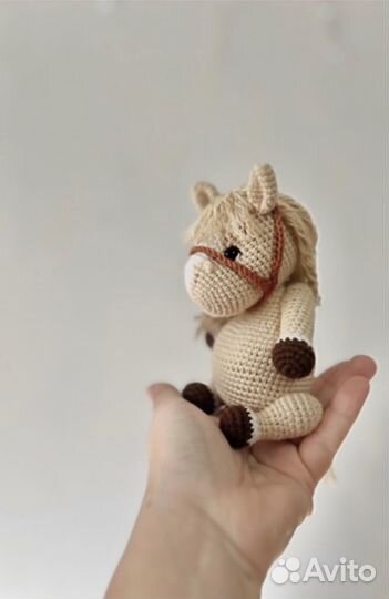 Вязаная Лошадь пони