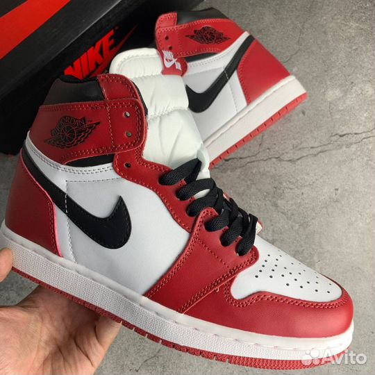 Кроссовки Air Jordan 1 Chicago (36-45)