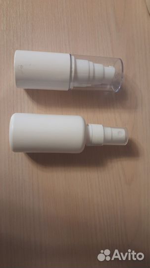 Пустые баночки из под кремов пакетом