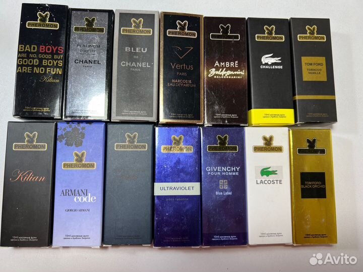 Арабские масляные духи шариковые с фероманами