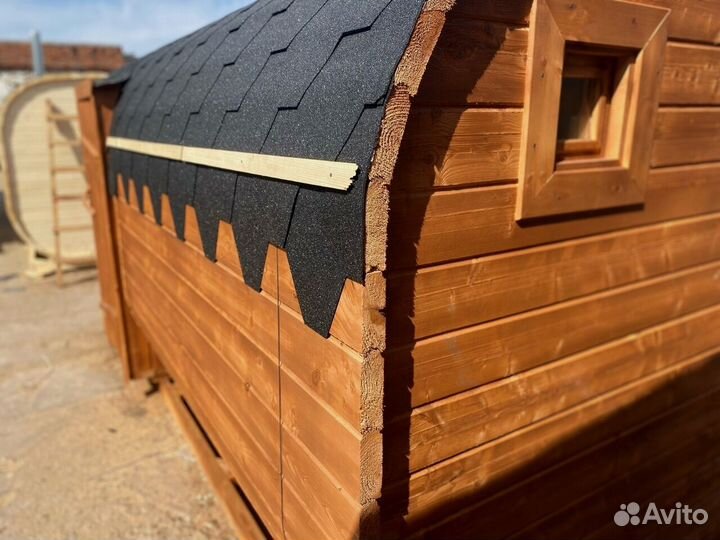 Бани-бочки под ключ