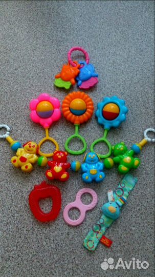 Погремушки,прорезыватели