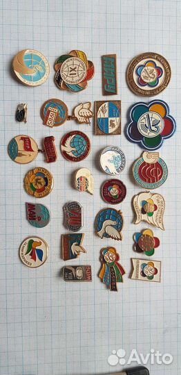 Значки Фестивали Голубь мира 4