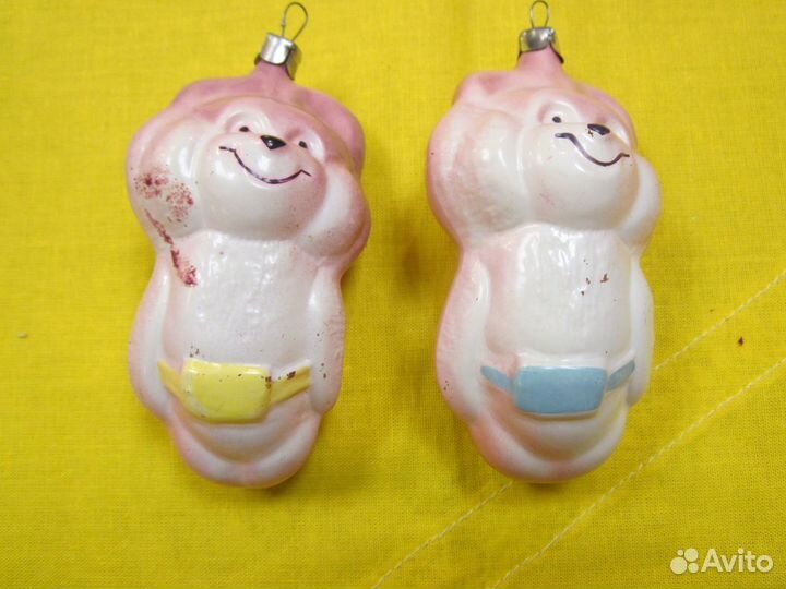Елочная игрушка олимпийский мишка