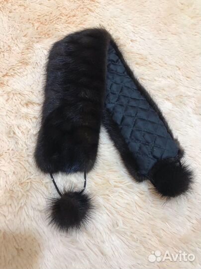 Повязка из натуральной норки