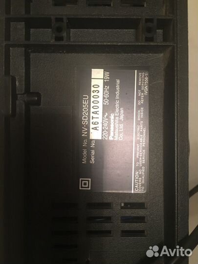 Видеомагнитофон Панасоник