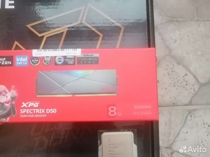 Игровой комплект пк b760m, i3, i5, ddr4