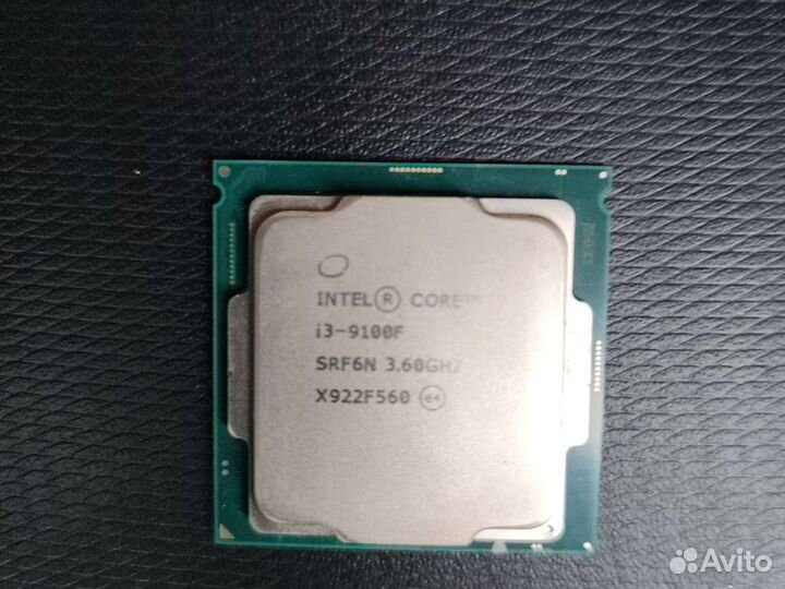 Процессор Intel core i3 9100f