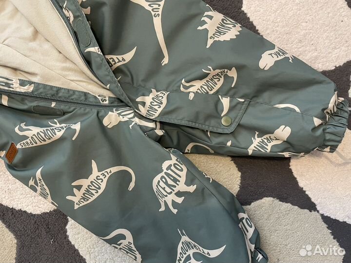 Комбинезон демисезонный 80 86 crokid для мальчика