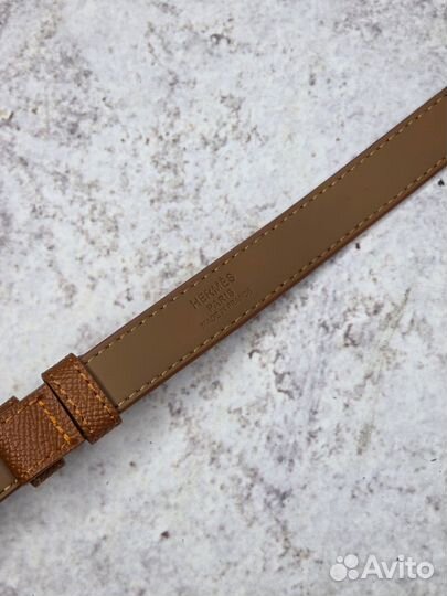 Ремень женский Hermes Kelly натуральная кожа