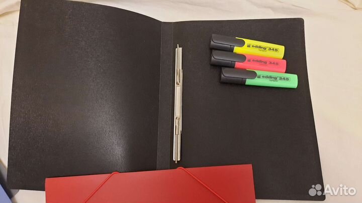 Папки, маркеры новые