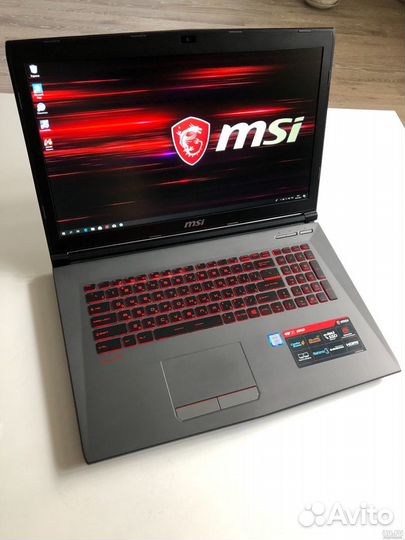 MSI 15.6 i5-7300HQ 4яд4пт gtx1050ti/4 16Gb SSD+HDD