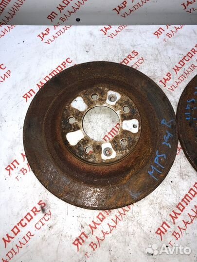 Диск тормозной задний Mazda 6 Mps седан GG 2.3 L3T