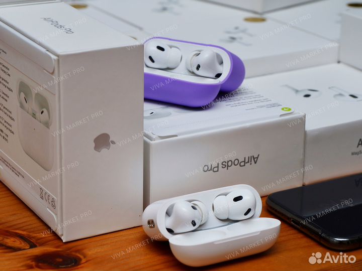 AirPods PRO 2 GEN Premium+ (чехол и доставка)