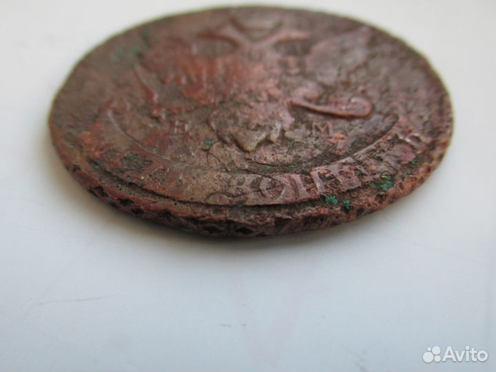 Пятак 1793 павловский перечекан