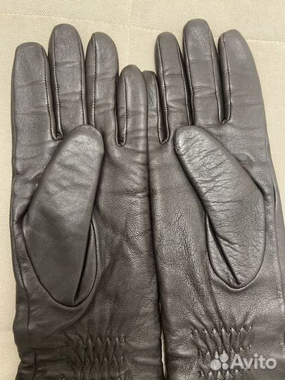 Перчатки женские кожаные размер 6.5