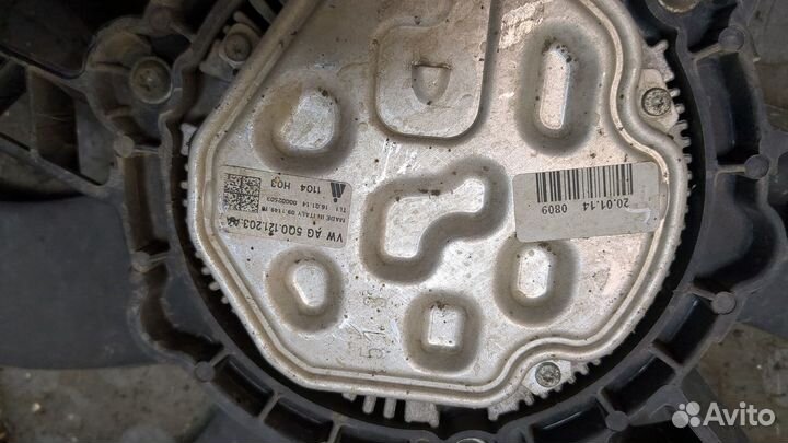 Вентилятор радиатора Skoda Octavia (A7), 2014