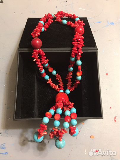 Бусы из натуральных камней