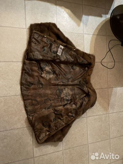 Шуба норковая автоледи оверсайз