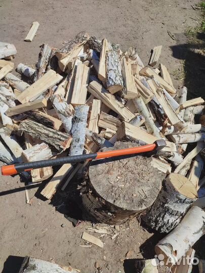 Дрова березовые сетка 20 литров