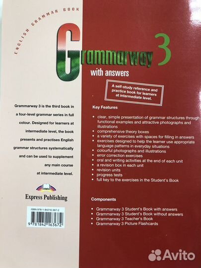 Grammarway 3,4 English Grammar Book with ans