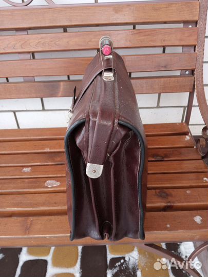 Мужской кожаный портфель СССР