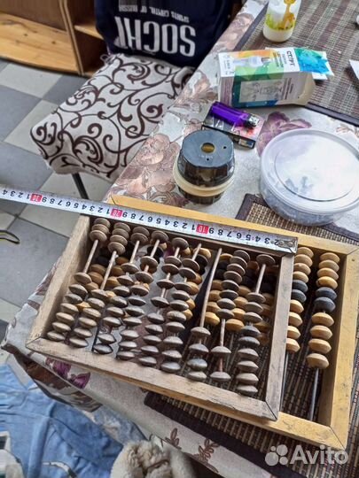 Счеты деревянные СССР