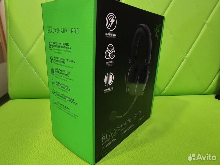 Игровые наушники Razer blackshark v2 Pro Wireless