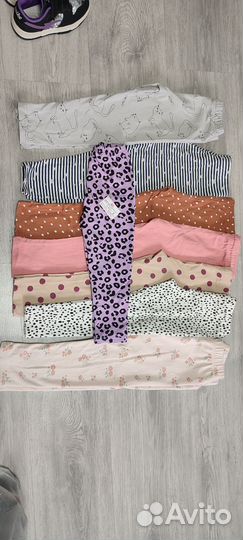 Огромный пакет вещей для девочки 98
