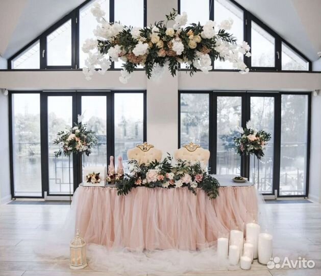 Украшение свадеб, декор мероприятий