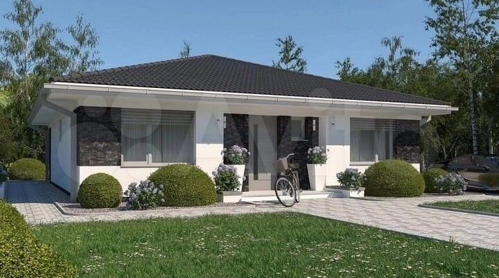 Дом 94,5 м² на участке 6 сот.