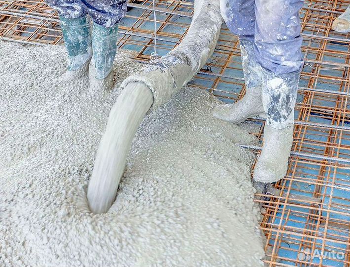 Бетон от производителя М75 B60