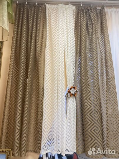 Шторы кухонные готовые