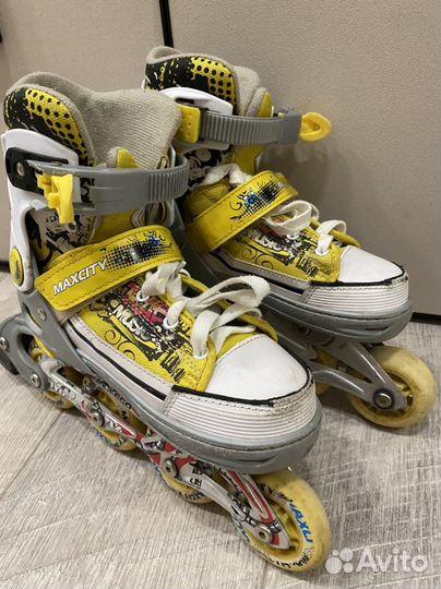 Роликовые коньки детские 33-35
