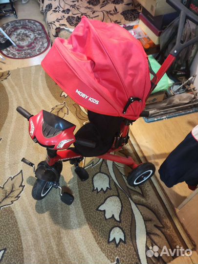 Детский велосипед каляска