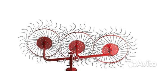 Сеноворошилка 3-х колесная для мотоблока Пахарь